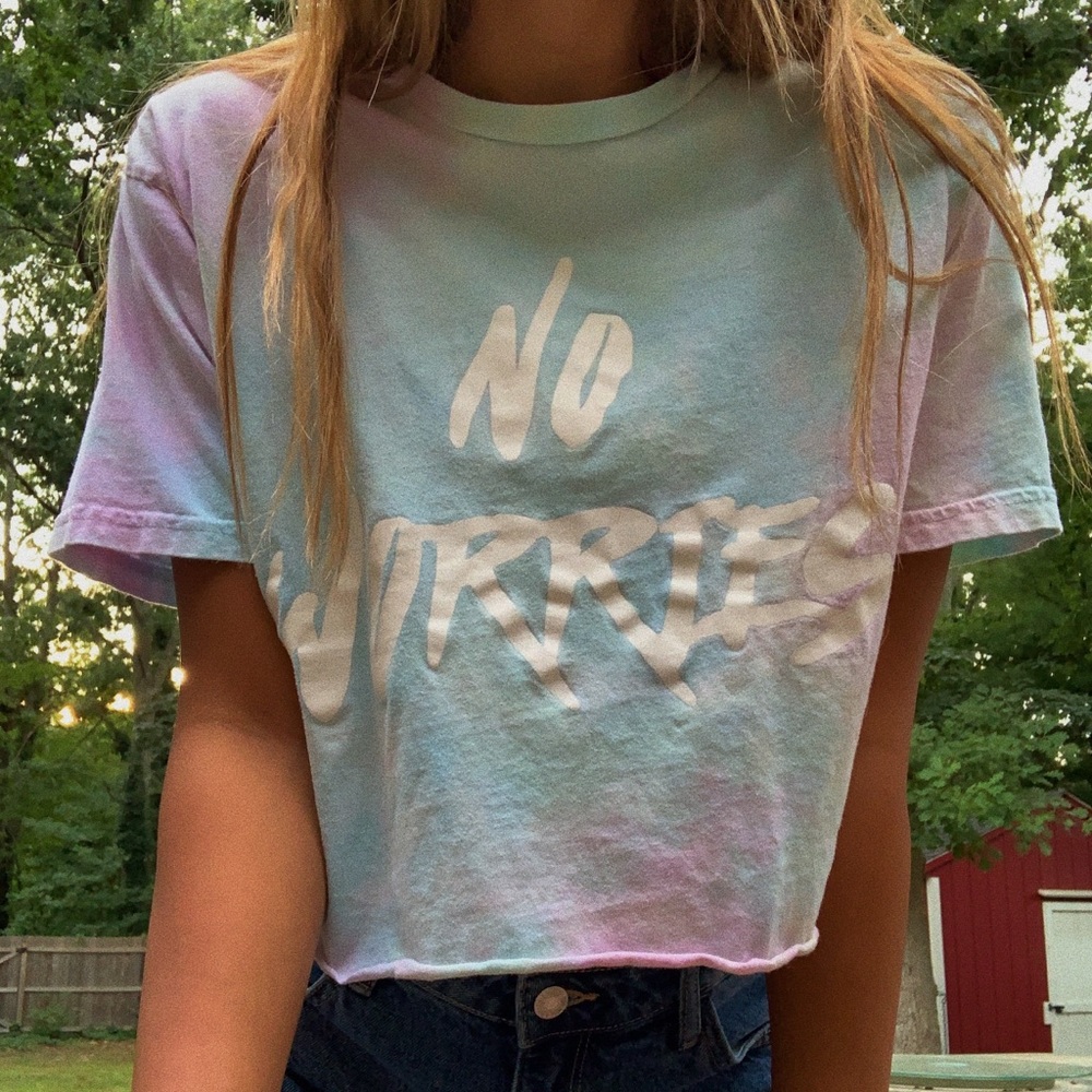 Tie Dye Crop Top